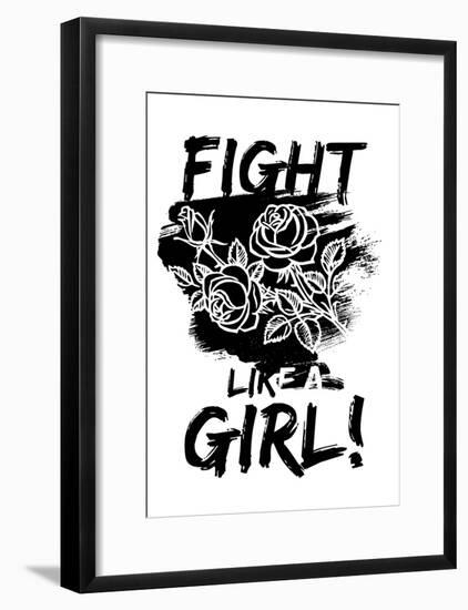 Fight Like a Girl!-null-Framed Poster