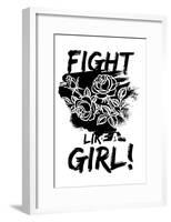 Fight Like a Girl!-null-Framed Poster