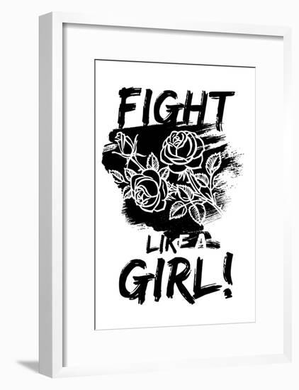 Fight Like a Girl!-null-Framed Poster