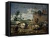 Fight of Cocks, 17th century-Frans Snyders-Framed Stretched Canvas