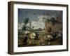 Fight of Cocks, 17th century-Frans Snyders-Framed Giclee Print