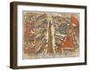 Fight of the Mongoose and the Serpent Armies from the 'Story of Babhruvahana', c.1850-Indian School-Framed Giclee Print