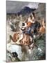 Fight of the Riders, C1842-1896-Evariste Vital Luminais-Mounted Giclee Print