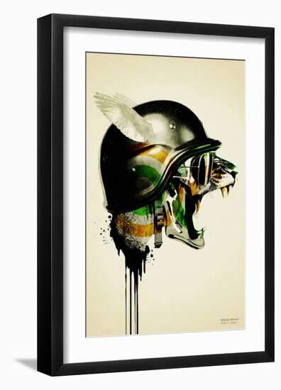 Fight or Flight-Hidden Moves-Framed Art Print