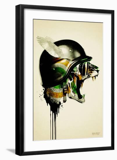 Fight or Flight-Hidden Moves-Framed Art Print