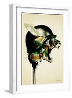 Fight or Flight-Hidden Moves-Framed Art Print