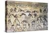 Fight Scenes, Kethi Tomb, Beni Hasan Necropolis, Egypt-null-Stretched Canvas