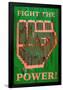 Fight The Power Pixel 1-null-Framed Poster