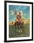 Fight to the Finish-Charles Schreyvogel-Framed Giclee Print