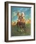 Fight to the Finish-Charles Schreyvogel-Framed Giclee Print