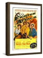 Fighter Attack-null-Framed Art Print