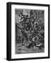 Fighting at the Barricades, the July Monarchy, France, 1848-null-Framed Giclee Print