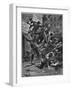 Fighting at the Barricades, the July Monarchy, France, 1848-null-Framed Giclee Print