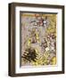 Fighting Between Ethiopian and Italian Troops, War in Abyssinia, Ethiopia-null-Framed Giclee Print