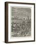 Fighting Between the Riffs and Spanish Troops Outside Melilla-Richard Caton Woodville II-Framed Giclee Print