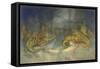 Fighting Dragons, 1979-Wayne Anderson-Framed Stretched Canvas