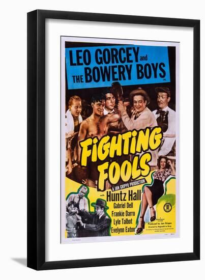 Fighting Fools, 1949-null-Framed Art Print