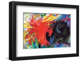 Fighting Forms-Franz Marc-Framed Premium Giclee Print