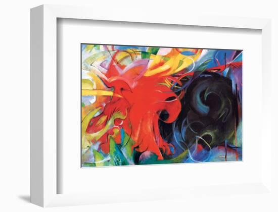 Fighting Forms-Franz Marc-Framed Premium Giclee Print