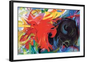 Fighting Forms-Franz Marc-Framed Premium Giclee Print