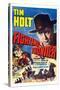 Fighting Frontier, Tim Holt, 1943-null-Stretched Canvas