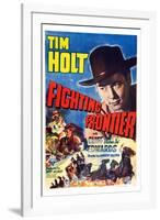 Fighting Frontier, Tim Holt, 1943-null-Framed Art Print