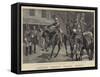 Fighting His Battles over Again, Describing the Charge to His Comrades-John Charlton-Framed Stretched Canvas