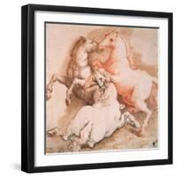 Fighting Horses, C1550-1600-null-Framed Giclee Print