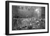 Fighting, Hotel de Ville-null-Framed Art Print