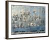 Fighting in Lagoon of Maracaibo Between Spanish and Colombian Fleets, June 24, 1823-null-Framed Giclee Print