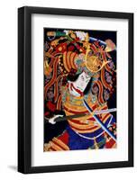 Fighting Samurai-null-Framed Giclee Print