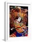 Fighting Samurai-null-Framed Giclee Print