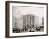 Fighting the Flames, Coney Island, N.Y.-null-Framed Photo