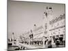 Fighting the Flames, Dreamland, Coney Island, N.Y.-null-Mounted Photo