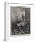 Fighting the Flames in Berlin, the Fire Brigade at Work-null-Framed Giclee Print