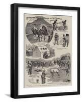 Fighting the Rindepest on the Transvaal Border-William Ralston-Framed Giclee Print