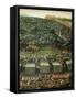 Fighting under Walls of Prague and Defeat and Flight of Hungarians and Bohemians Armies-null-Framed Stretched Canvas