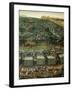 Fighting under Walls of Prague and Defeat and Flight of Hungarians and Bohemians Armies-null-Framed Giclee Print