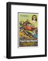 Fighting Youth - 1925-null-Framed Giclee Print