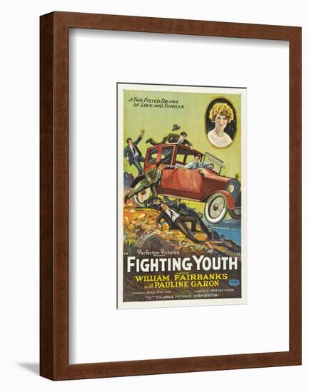 Fighting Youth - 1925-null-Framed Giclee Print