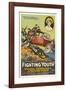 Fighting Youth - 1925-null-Framed Giclee Print