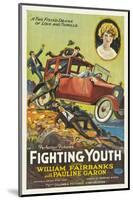 Fighting Youth - 1925-null-Mounted Giclee Print