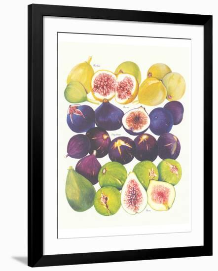 Figs and Dates-null-Framed Art Print