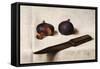 Figs and Knife-James Gillick-Framed Stretched Canvas