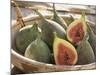 Figs in a Baskest-Michelle Garrett-Mounted Photographic Print