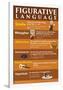 Figurative Language-Gerard Aflague Collection-Framed Standard Poster