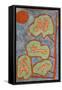 Figurative Leaves; Figurale Blatter-Paul Klee-Framed Stretched Canvas