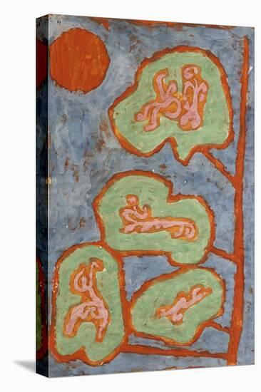 Figurative Leaves; Figurale Blatter-Paul Klee-Stretched Canvas