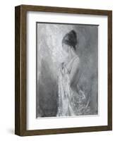 Figurative Pose 2-Karen Wallis-Framed Art Print