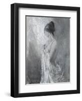 Figurative Pose 2-Karen Wallis-Framed Art Print